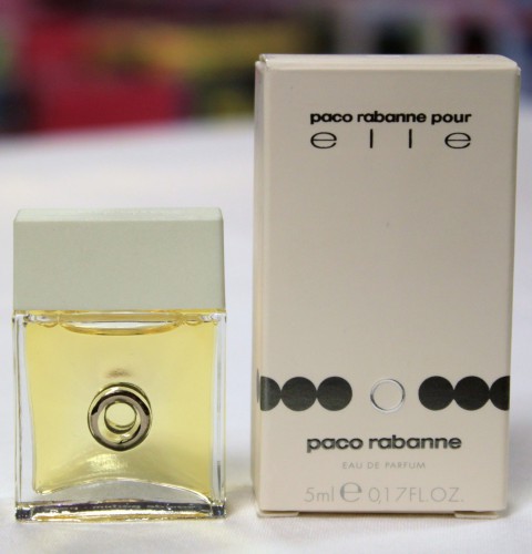 PACO RABANNE ELLE by Paco Rabanne Mini Parfum Bottle, hard to find