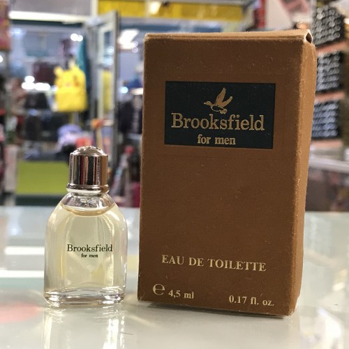 Brooksfield for Men 0.17 fl.oz / 5 ml eau de toilette, splash, mini bottle