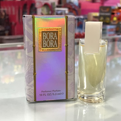 Bora Bora by Liz Claiborne for women Vintage Classic Fragrance, 0.18 oz splash