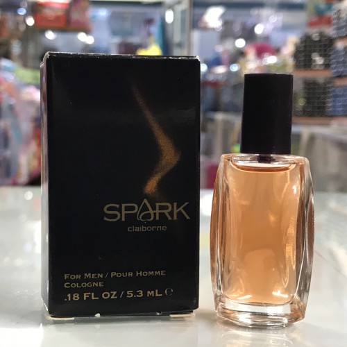 Spark by Liz Claiborne for Men 0.18 fl.oz / 5.3 ml cologne, splash, mini bottle