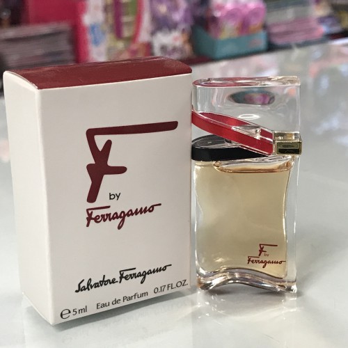 F by Salvador Ferragamo for Women 0.17 fl.oz / 5 ml eau de parfum, mini splash