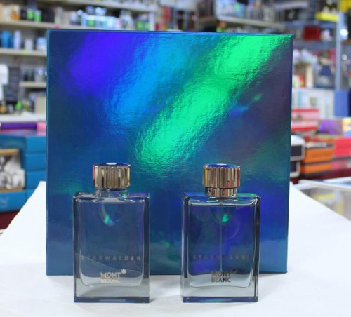 StarWalker by Mont Blanc 2PCS Men Set, 2.5 fl.oz + 2.5 Aftershave - 2 bottles