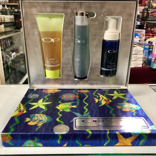 OP Juice 3PCs Men Set, 2.5 fl.oz + 6.7 body wash + 5.0 Foaming After Shave