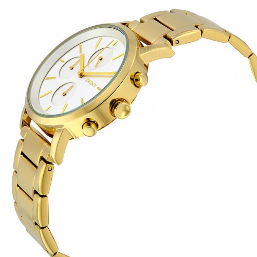 New DKNY NY2274 Soho Gold-tone Chronograph Stainless Steel Women Watch