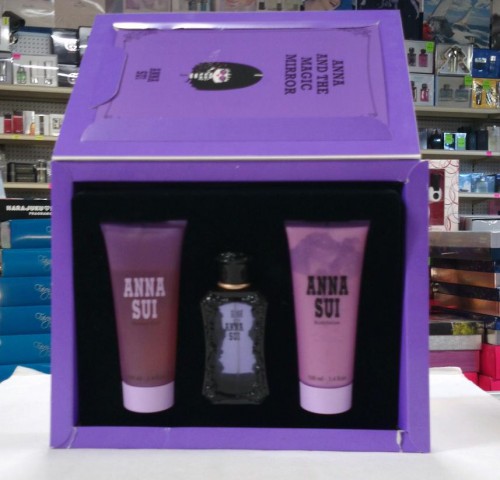 Anna Sui  tales from anna  3pcs Women Set, 1.7 oz + 3.4 Lotion + Gel, Rare