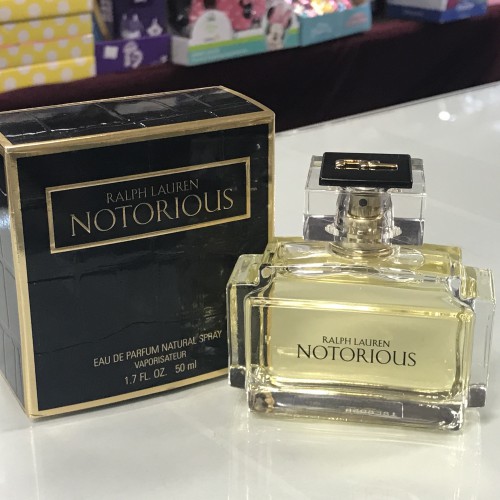 NOTORIOUS BY RALPH LAUREN FOR WOMEN 1.7 FL.OZ/ 50 ML EAU DE PERFUM SPRAY