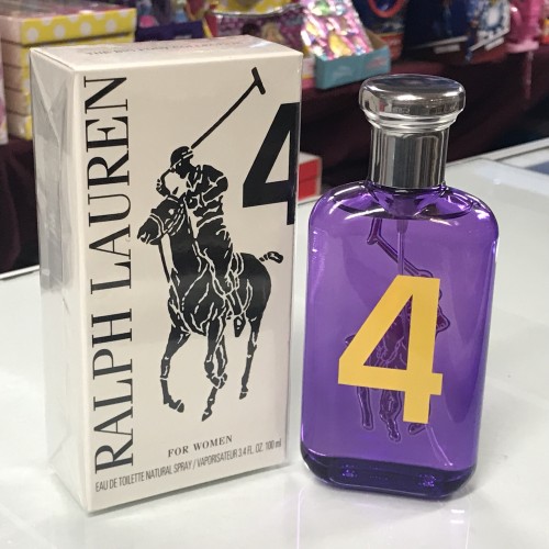 Polo the Big Poney 4 by Ralph Lauren for Women 3.4 fl.oz / 100 ml eau de toilette spray, tester box
