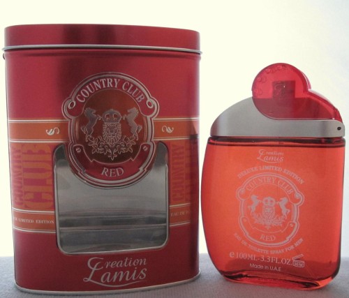 Country Club Red by Creation Lamis for men 3.3 fl.oz / 100 ml edt Spray