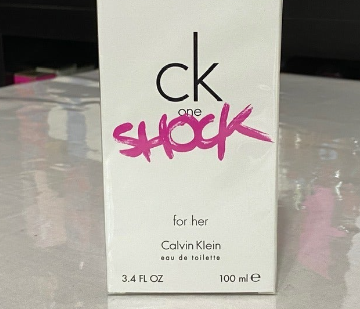 ck one Shock for her by Calvin Klein 3.4 fl.oz / 100 ml eau de Toilette spray