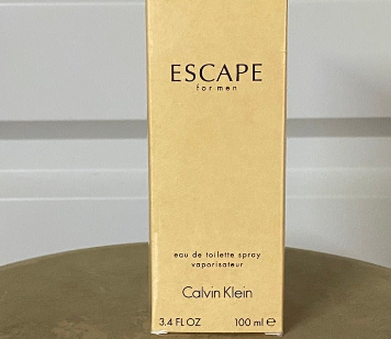 Escape by Calvin Klein Men 3.4 fl.oz / 100 ml eau de toilette spray, Vintage