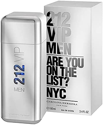 212 VIP Men NYC by Carolina Herrera 3.4 fl.oz / 100 ml eau de toilette spray