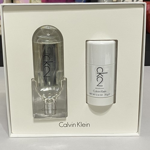 ck2 by Calvin Klen for Men or Women, Unisex 2 pieces set