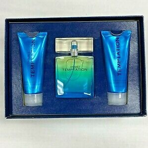 ANIMALE TEMPTATION by ANIMALE 3Pcs MEN Set, 3.4 OZ + After Shave + Body Wash
