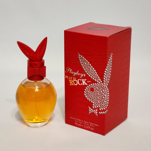 Play it Rock by PlayBoy for women 2.5 fl.oz / 75 ml eau de toilette spray