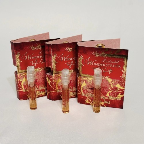 Lot of 3 Wonderstruck Enchanted by Taylor Swift women 0.05 fl.oz/ 1.5 ml EDP spray sample vials