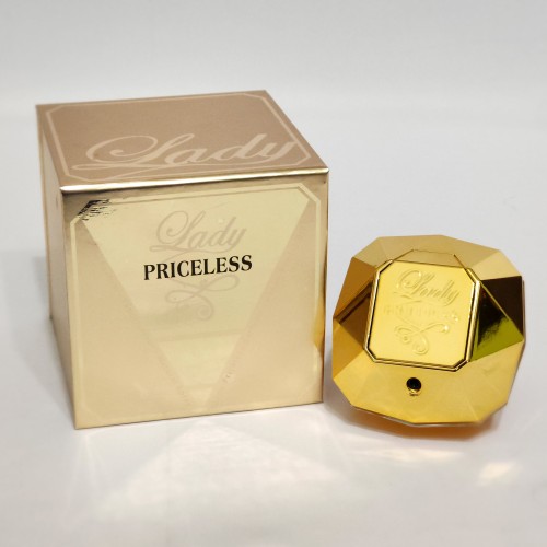 USED / evaporated: Lady Priceless Parfums for women 3.0 fl.oz / 90 ml eau de parfum spray