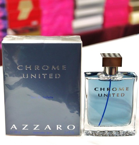 Chrome United by Azzaro for men 3.4 fl.oz / 100 ml Eau De Toilette Spray