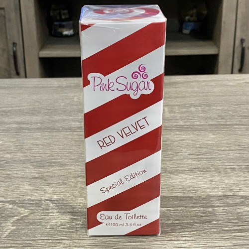 Pink Sugar Red Velvet by Aquolina for women  3.4 fl.oz / 100 ml eau de toilette spray