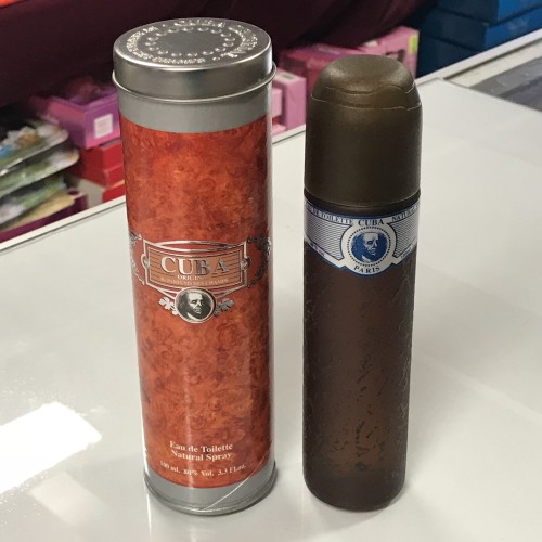 CUBA BLUE BY CUBA PARIS FOR MEN 3.4 FL.OZ / 100 ML EAU DE TOILETTE SPRAY