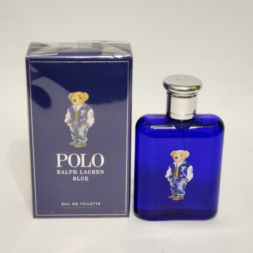Polo Blue Bear Edition by Ralph Lauren Men  4.2 fl.oz / 125 ml eau de toilette spray